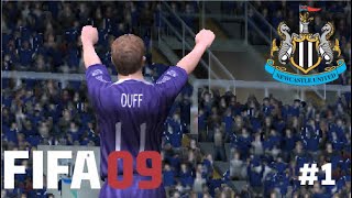 Retro Season FIFA 09 Part 1: Managing Newcastle's Pre-season matches.