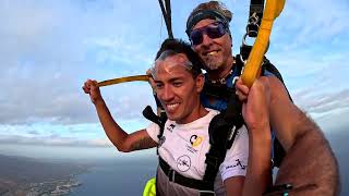 Andres Eduardo First Skydive! Tandem Jump from 10000 feet at iJump Gran Canaria