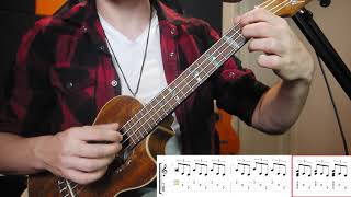 Spanish Romance - lekcja ukulele - fingerstyle - /w tabs