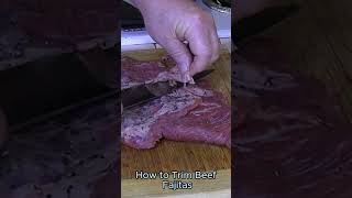 How to Trim Beef Fajitas #fajitas #grilling