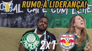 React Reações Palmeiras x Rb Bragantino vencemos bem #casal #futebol #react