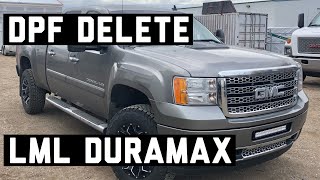 How to: DPF delete on LML Duramax and remove DEF tank