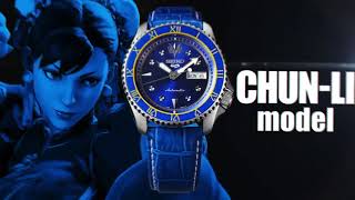 Seiko 5 Sports STREET FIGHTER V | Limited Edition CHUN-LI | SRPF17K1