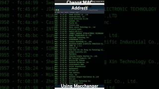 How To Change MAC Address On Linux Using Macchanger