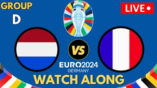 🔴Euro 2024 LIVE: NETHERLANDS vs FRANCE Watchalong