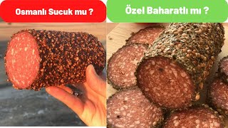 Osmanlı Sucuk ve Özel Baharatlı Sucuk