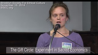 Brooklyn Gift Circle: Experiment in Sacred Economics at Brooklyn Society for Ethical Culture