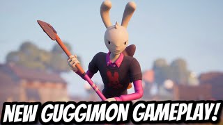 *NEW* GUGGIMON SKIN GAMEPLAY! - Fortnite Guggimon Skin