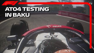 New Alpha Tauri AT04 Testing In Baku | Assetto Corsa