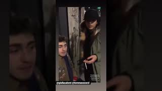 Tommaso Zorzi e Giulia Salemi in versione inedita da adolescenti