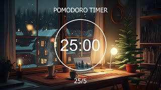 25/05 Pomodoro Timer 🌼 Lofi Relaxing Music ★︎ Focus on Studying and Working ★︎ Focus Station