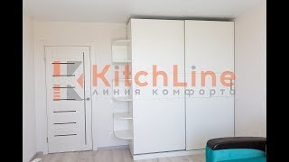 Шкаф купе от KitchLine с системой Nova