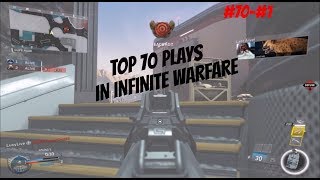 MY INFINITE WARFARE TOP 70 COMPETITIVE PLAYS!