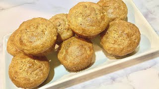 HOW TO MOIST BANANA MUFFINS