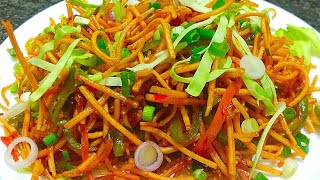 चाइनीज़ भेल/ Chinese Bhel Recipe/ Street food/ fast food/ Indian/ Chinese/ Megha's Style-File