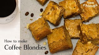 Make Coffee Blondies with Brown Butter