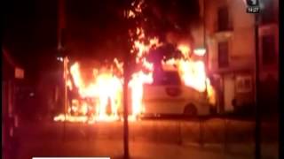 Autobús se incendia en Alcorisa (Informativos Aragón TV)