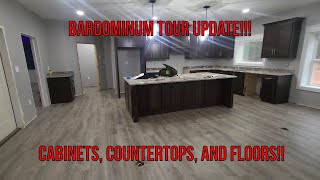 Barndominium Tour Update! Cabinets, Countertops, & Floors!