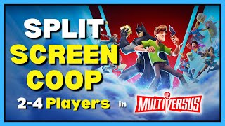 How to Play 2 to 4 Players in MultiVersus [Rifts, Local Split-Screen and EASY Online]