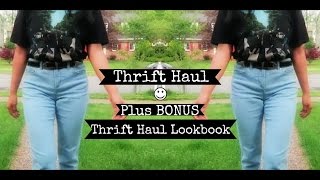 Thrift Haul/HOW I STYLE: Thrift Haul Lookbook|E D I T H