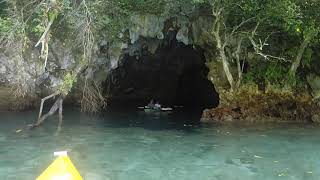 Kayaking around the Rock Islands, Palau