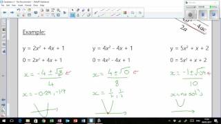 LHS Higher Mathematics - Quadratics 3 - The Discriminant