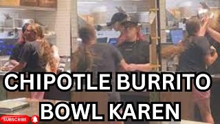 VIDEO: Angry Chipotle customer Rosemary Lynn Hayne in Ohio slams burrito bowl in worker’s face