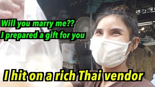 I hit on a rich beautiful female baker in Thailand to share her fortune