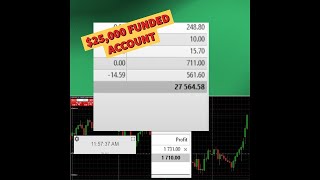 LIVE TRADING $25000 FUNDED ACCOUNT POV