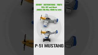 LEGO |WW2| North American P-51 Mustang - 1/35 Scale Scale #lego #moc #afol #fyp #fypシ #shorts #short