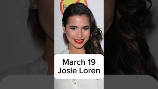 Happy Birthday to Josie Loren!