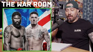 Curtis Blaydes vs Tom Aspinall | The War Room with Dan Hardy | Full Reptile CLIPS