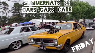 Summernats 36, 2024 Friday, Cars galore, Burnouts, Dyno