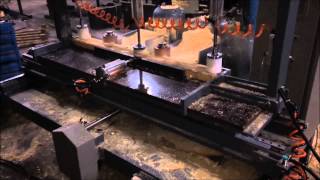 Beam Notching Machine For Stringer Pallets │ Takoz Oyma Makinesi │ FORM MACHINE