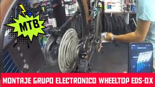 INSTALANDO EL GRUPO WHEELTOP EDS-OX PARA MTB/ En Ciclos Almozara #wheeltop @ciclosalmozara #mtb