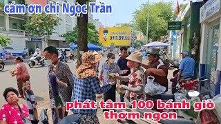 A Mập phát 100 bánh giò nóng hổi tại cao ốc A, bệnh viện Nguyễn Tri Phương .| gia bảo tv