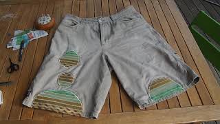 Fixing Old Shorts Pants (With old climbing ropes)