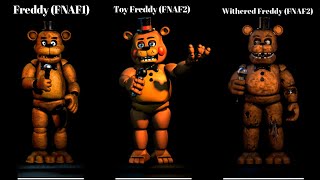 [ FNAF ][ SFM ] The Most Accurate FNAF SFM Models from May 2021[PART 1]