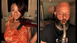 There Goes My Baby - @Usher feat. @JavonneJonesViolinMusic (Violin & Sax Cover)