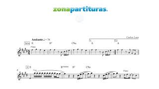 Partitura "Inalcanzable" RBD