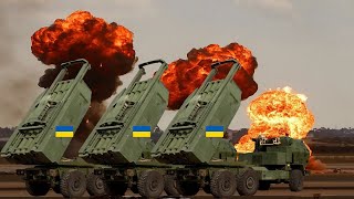 Huge Russian Losses, 300 Ukrainian Himars Missile Attacks, Destroy Russian Tank Shipments   Arma 3