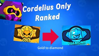 Cordelius only ranked push (Gold-diamond)