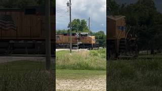 UP Coal train gains speed leaving Coffeyville!