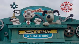 Wallace & Gromit’s Thrill-O-Matic Ride POV Blackpool Pleasure Beach Resort 🧀