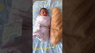 Bread & butter #cutebaby #breakfast #newbornbaby #babyshorts #funny #infant #bread #shorts #short