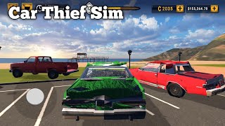 Car Thief Simulator - Open World Gameplay Walkthrough Part 1 Tutorial (Android iOS) AmgNidaGamer