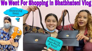 We Went For Shopping Together || Shopping Haul & Maiju Vanji Matching Bags ||