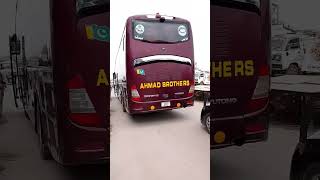 Ahmad brothers yutong bus service & Karachi to & Upper Lower dir Munda chitral temargarah