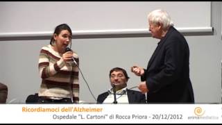 "Ricordiamoci dell'Alzehimer" - descrizione dell'iniziativa a cura del Prof. Francesco Frigione