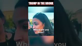 Trump's Bronx "lovefest" #shorts #Trump #Bronx